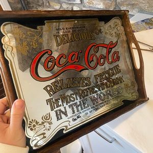 Vintage Coca Cola tray